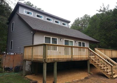 custom home builder decks patios